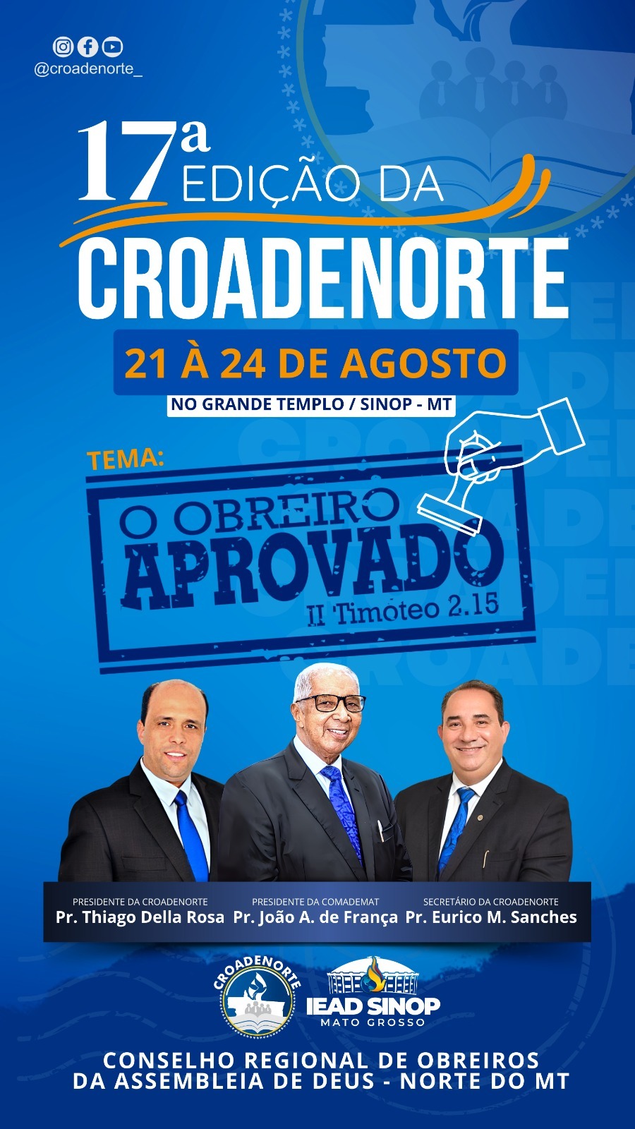 Cartaz do Evento em tamanho completo